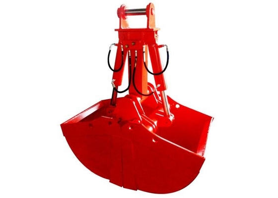 Εκσκαφέας Clamshell Bucket Clamshell Grapple Excavator Υψηλής απόδοσης συσσωρευτές με υψηλή χωρητικότητα